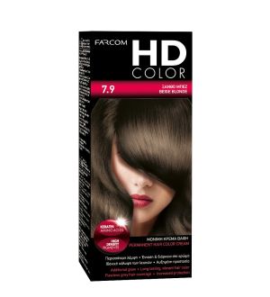 Боя за коса с кератинови аминокиселини и пигменти с висока плътност FARCOM HD 120ml