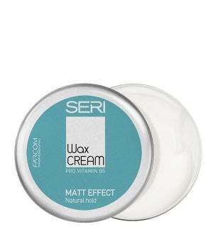 Гума за коса за естесвен вид и с матов ефект Seri Wax Cream 100ml