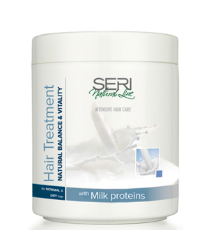 Seri Natural Line Intense Hair Treatment Milk Proteins 1000ml 