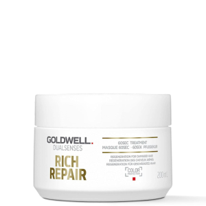 Възстановяваща маска за суха и изтощена коса Goldwell Dualsenses Rich Repair Restoring 60Sec Treatment 200ml