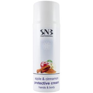Предпазващ крем за ръце и тяло с ябълка и канела SNB Protective Cream with Apple & Cinnamon for Hands & Body