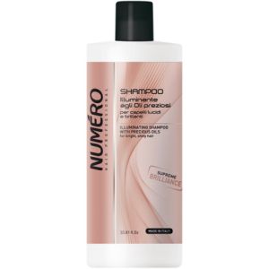 Brelil Numero Illuminating Shampoo with Precious Oils for bright, shiny Hair