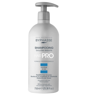 ШАМПОАН ЗА КЪДРАВА КОСА BYPHASSE HAIR PRO SHAMPOO BOUCLES RESSORTS CURLY HAIR 750ML