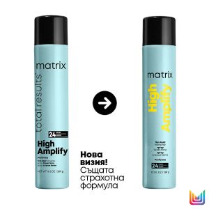 Лак за коса със силна фиксация Matrix High Amplify Proforma Hairspray 400ml