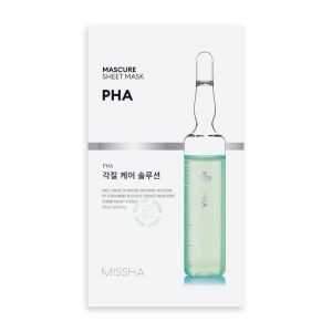 Текстилна маска с PHA /Полихидрокси киселини/ Missha Mascure Peeling Solution Sheet Mask PHA