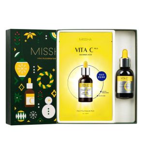 Комплект с Витамин C за изравняване на тена Missha Vita C Plus Brightening Set (Holiday Edition)