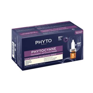 PHYTO Phytocyane Progressive Hair Loss Treatment for Women 12X5ml