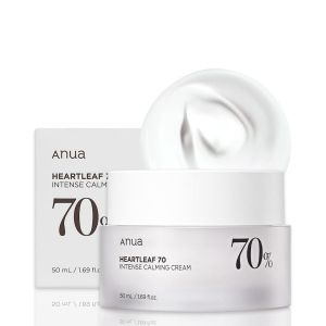 Успокояващ крем за лице ANUA Heartleaf 70% Intense Calming Cream 50ml 
