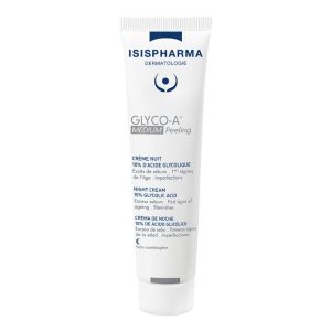 Isis Pharma Glyco-A Medium Peeling Night Cream 10% Glycolic Acid 30ml