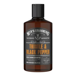 Scottish Fine Soaps Men's Grooming Thistle & Black Pepper Conditioning Shampoo 300ml