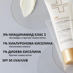 Антиейдж крем за комбинирана и мазна кожа DermEden Anti-Ageing Cream for Combination Skin SPF50 50ml
