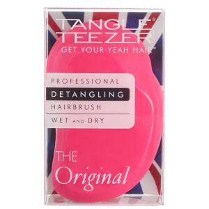 Професионална четка за разплитане на суха и мокра коса - розова Tangle Teezer The Original Professional Detangling Hairbrush Wet & Dry Pink