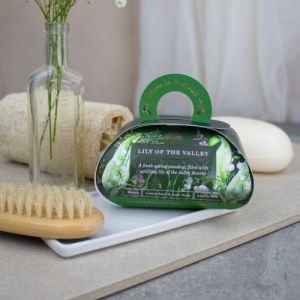 Луксозен сапун с Момина сълза The English Soap Company Lily of the Valley Large Gift Bath Soap 260g 