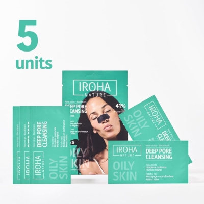 IROHA Nature Deep Cleansing Nose Strips 3 pcs