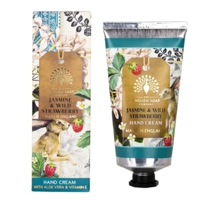 The English Soap Company Anniversary Jasmine and Wild Strawberry Hand Cream 75 ml