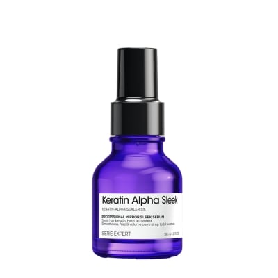 Изглаждащ серум за коса с огледален блясък L’Oréal Professionnel Keratin Alpha Mirror Sleek Serum 50 ml