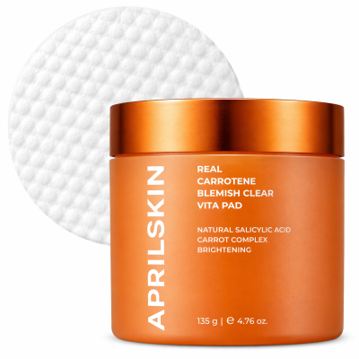 APRILSKIN Real Carrotene Blemish Clear Vita Pad 60 pads / 135 g