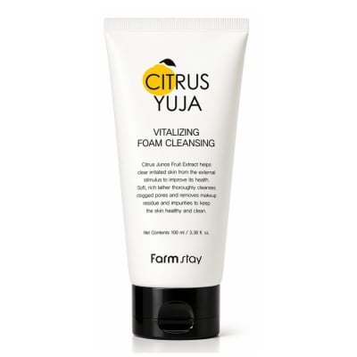 Farmstay Citrus Yuja Vitalizing Foam Cleansing 100 ml